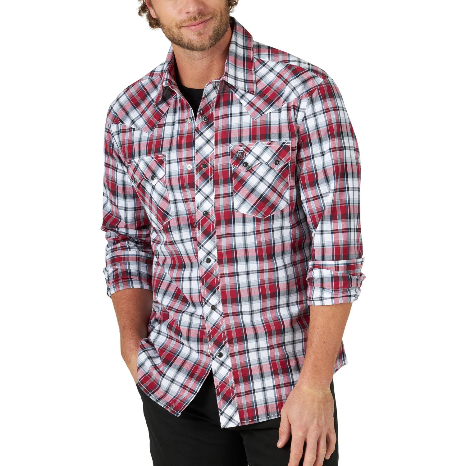 Wrangler Mens Western Retro Core LS Shirt - 112318776