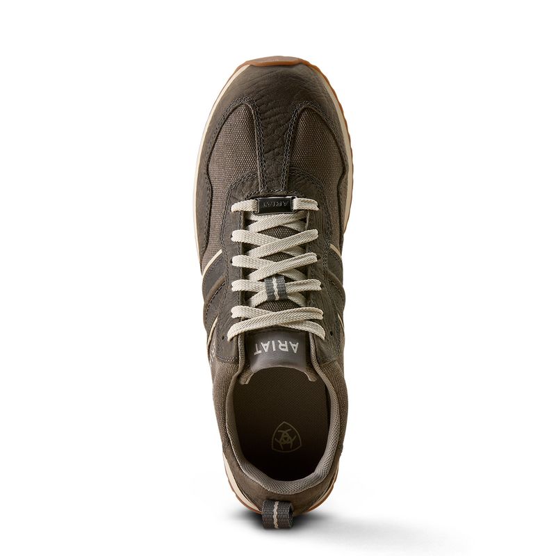 Ariat Men's Ranch Runner Shoe - Charcoal Grey Hippo Print