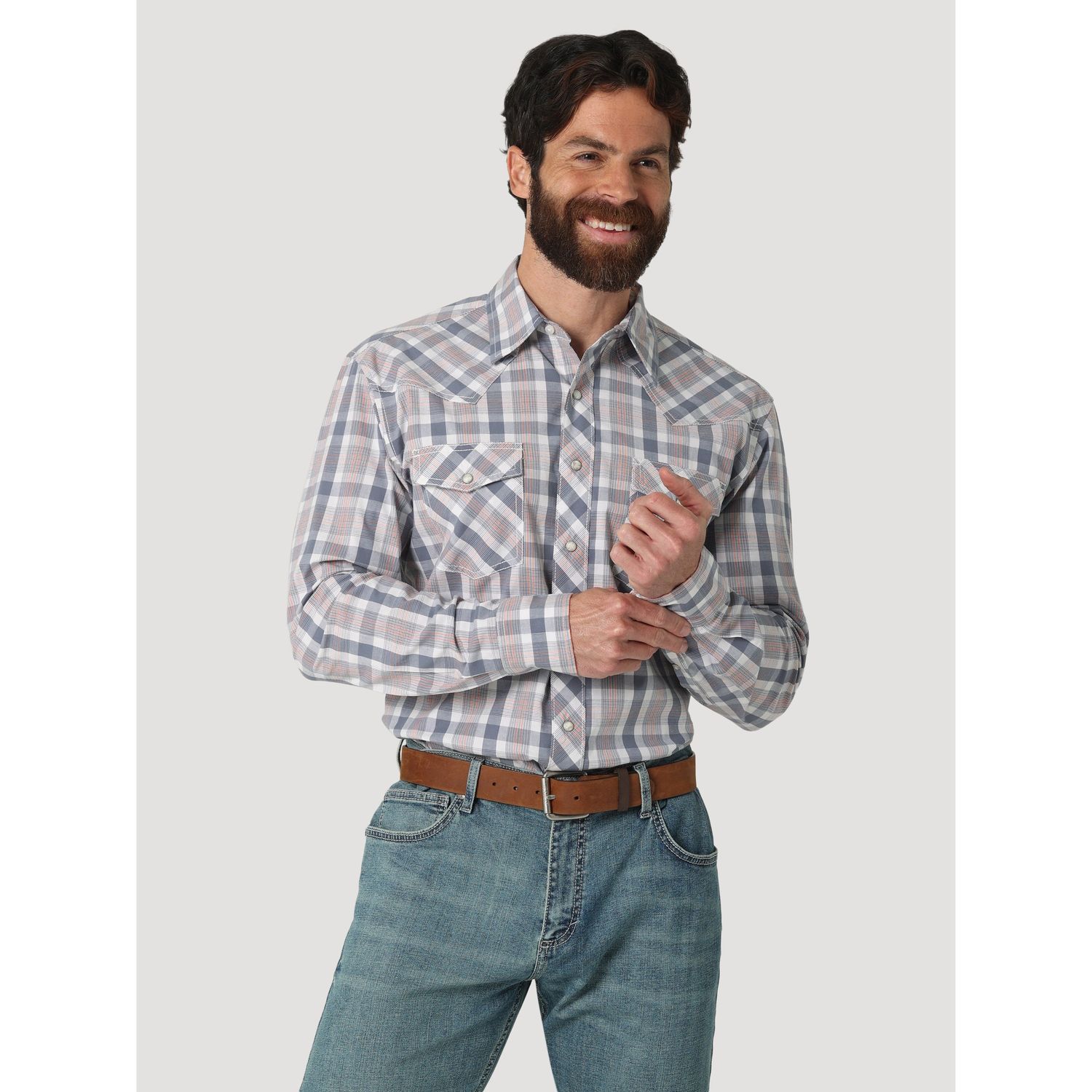 Wrangler Mens Western 20X LS Shirt - 112317143