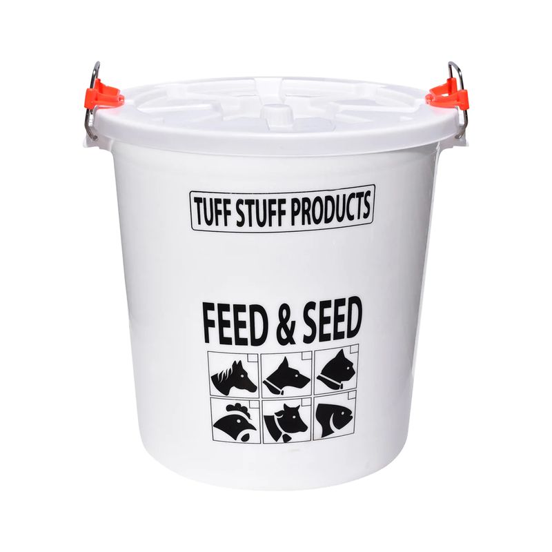 Tuff Stuff Feed &amp; Storage Bin - 7gal/25lbs