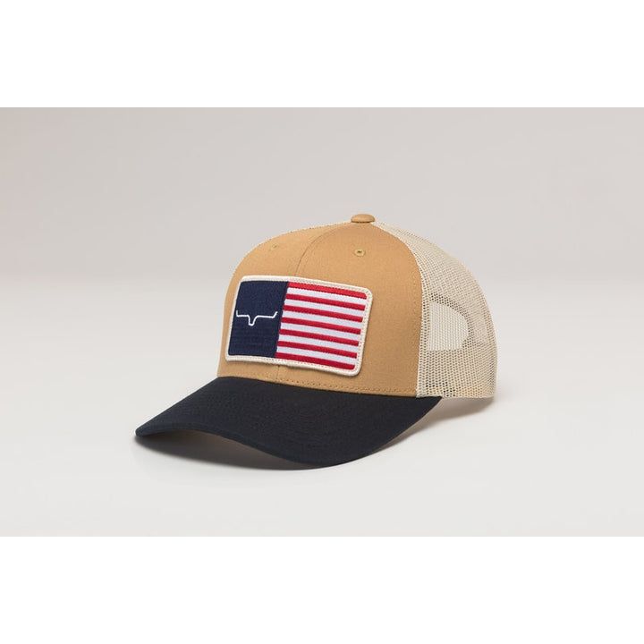 Kimes American Trucker Cap Work Wear Brown