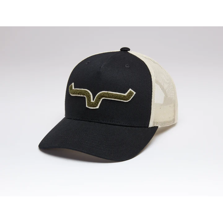 Kimes Tracker Trucker Hat - Black