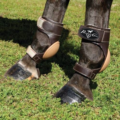 Aime Imports Skid Boots- Chestnut