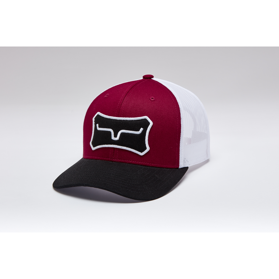 Kimes Bone Yard Caps Red