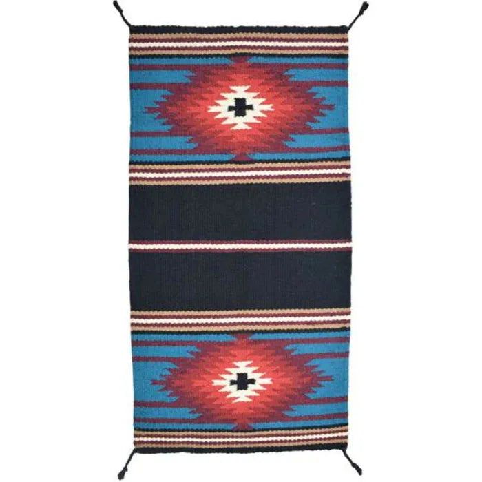 8lb Heavy Duty Wool Saddleblanket -Design H