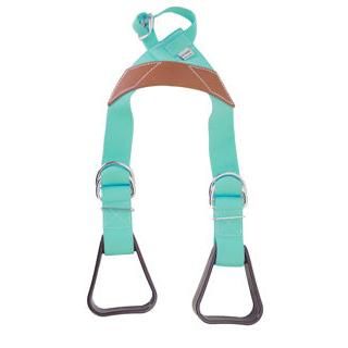Aime Imports Kid's Saddle Buddy Stirrup - Teal