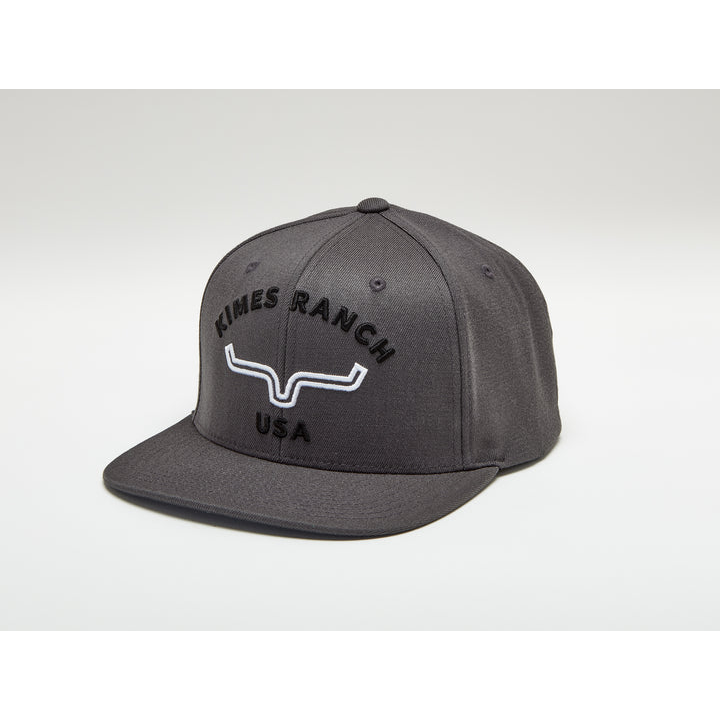 Kimes Arched Trucker Cap - Charcoal