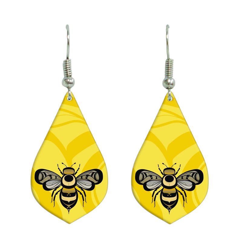 Adam Lewis Gilakas'la Thank You Gallery Collection Earrings - Yellow