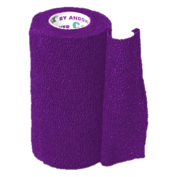 ANDOVER Coflexvet 4" x 15' Bandage Purple