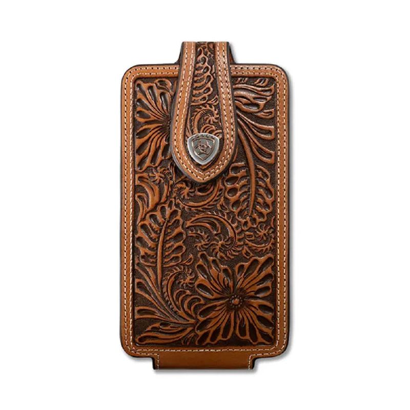 Ariat Floral Embossed Cell Phone Case - Natural