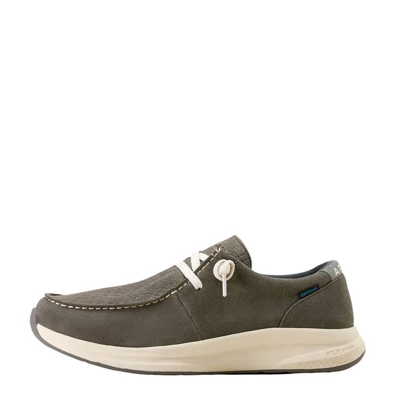 Ariat Men's Buckeye Waterproof Shoe- Java/Charcoal Elephant Print