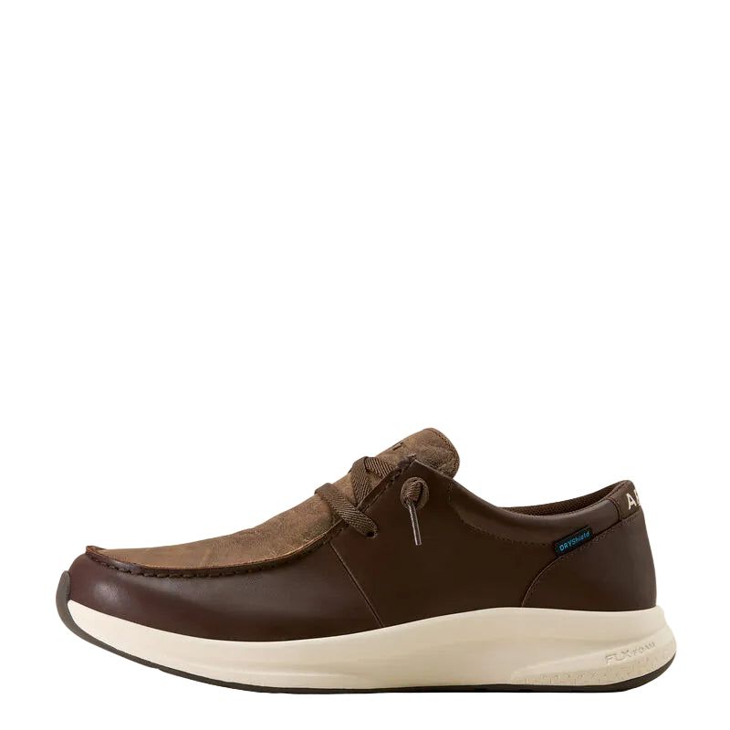 Ariat Men's Buckeye Waterproof Shoe - Mocha/Chocolate
