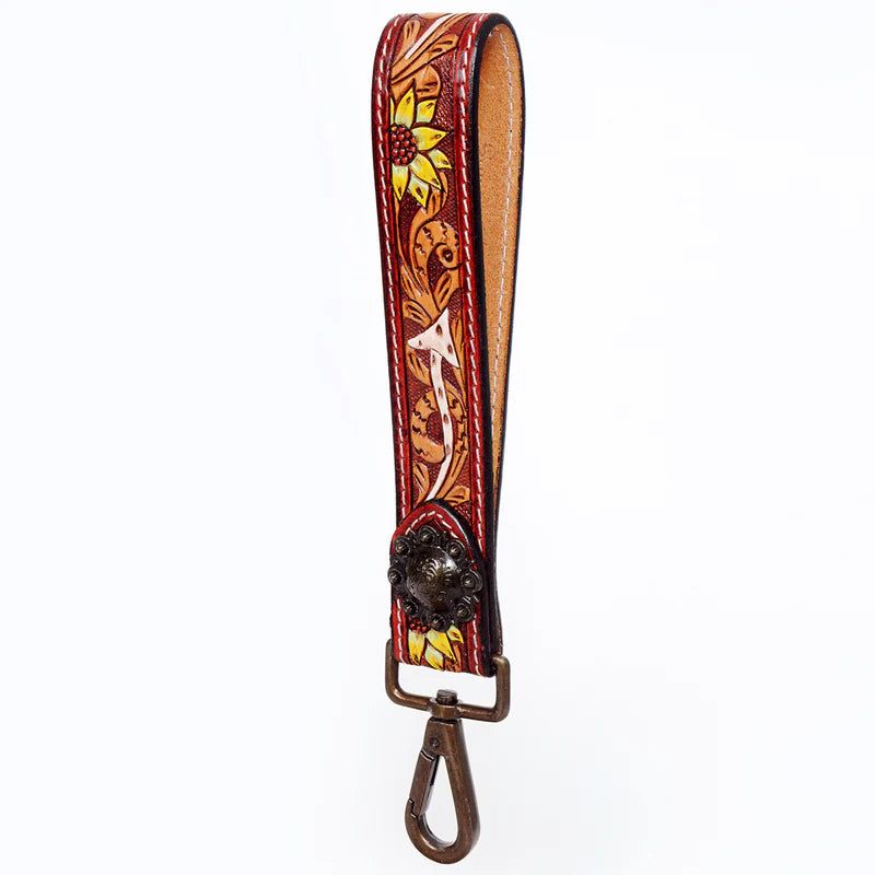 American Darling Genuine Leather Handle Strap For Wristlet Bags - ADWSF122