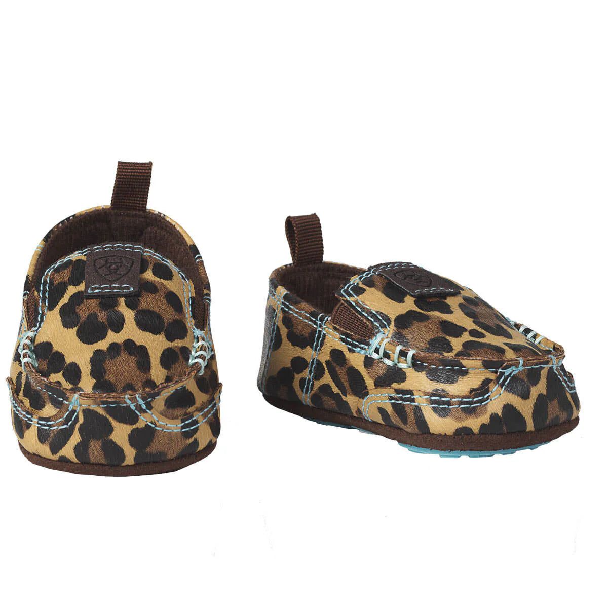Ariat Infant Girl's Lil Stompers Natalie Leopard Print Casual Shoes