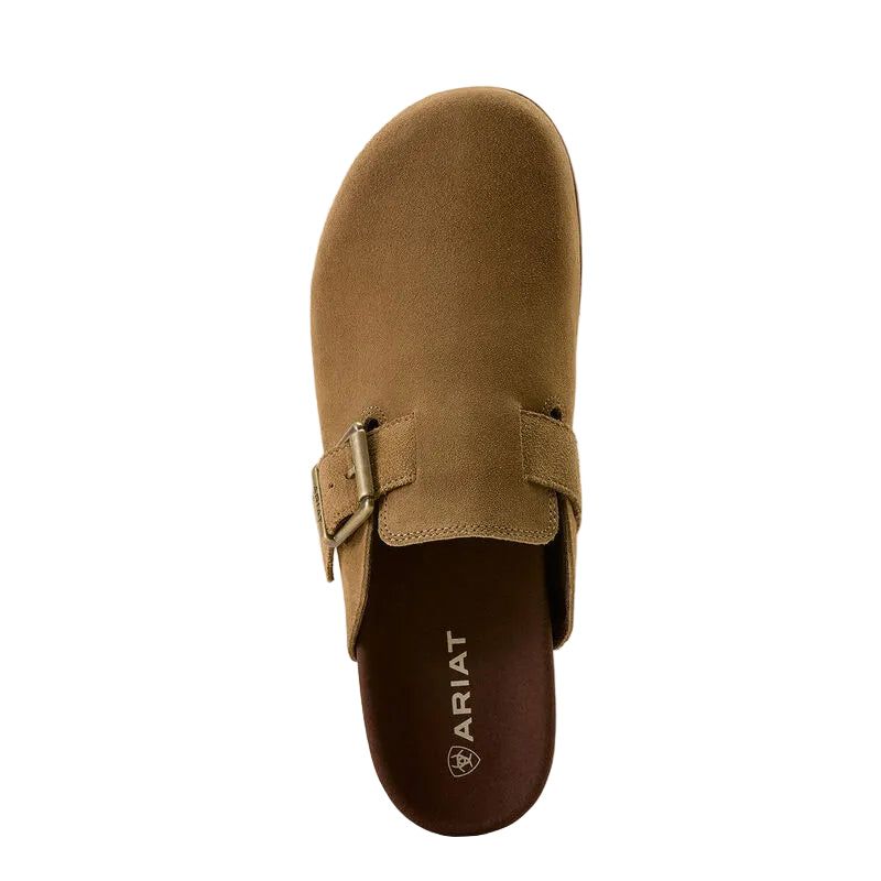 Ariat Men's Country Mule Shoes - Tan Suede