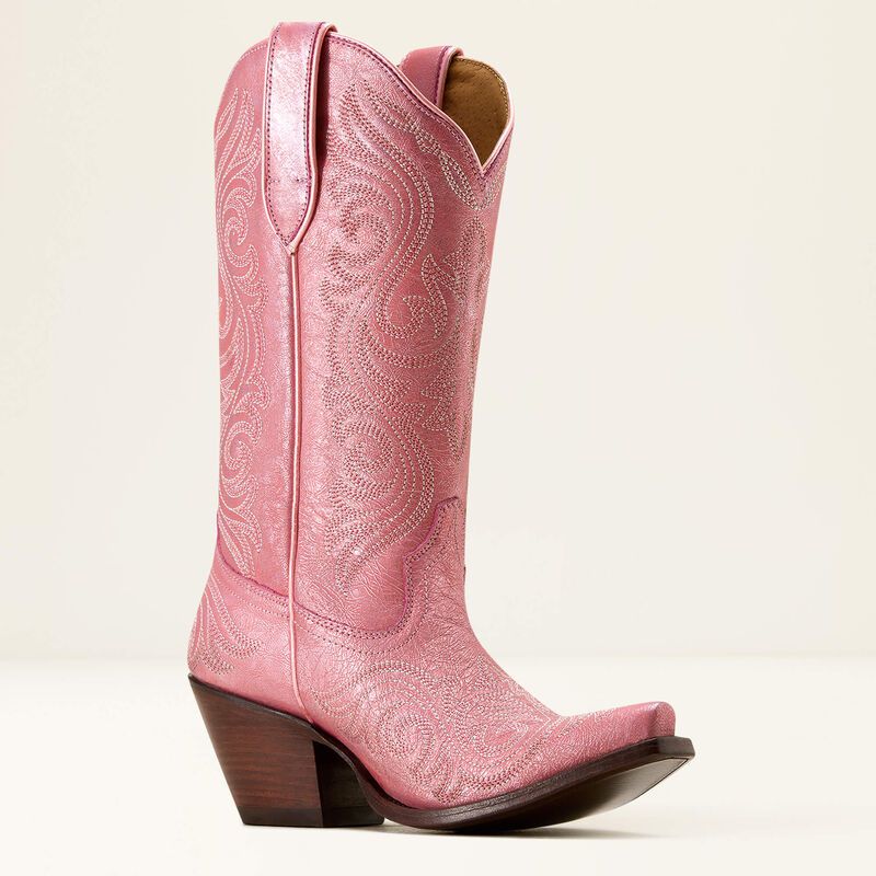 Ariat Women's Amora X Toe Western Boot-Coral Glow