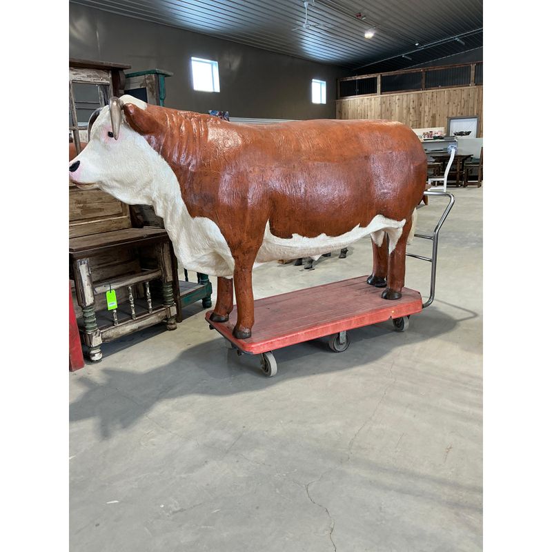 Aluminum Herford Bull-Life Size