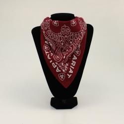 Ariat 22 x 22 Bandana- Burgundy