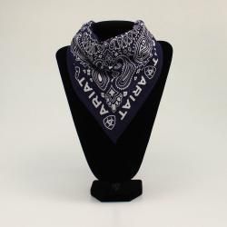Ariat 22 x 22 Bandana- Navy
