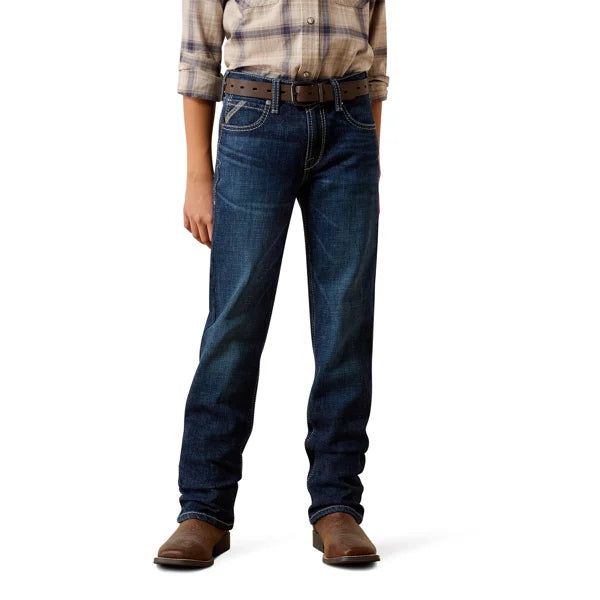 Ariat Boy's B5 Slim Ryler Straight Leg Jeans - Pima