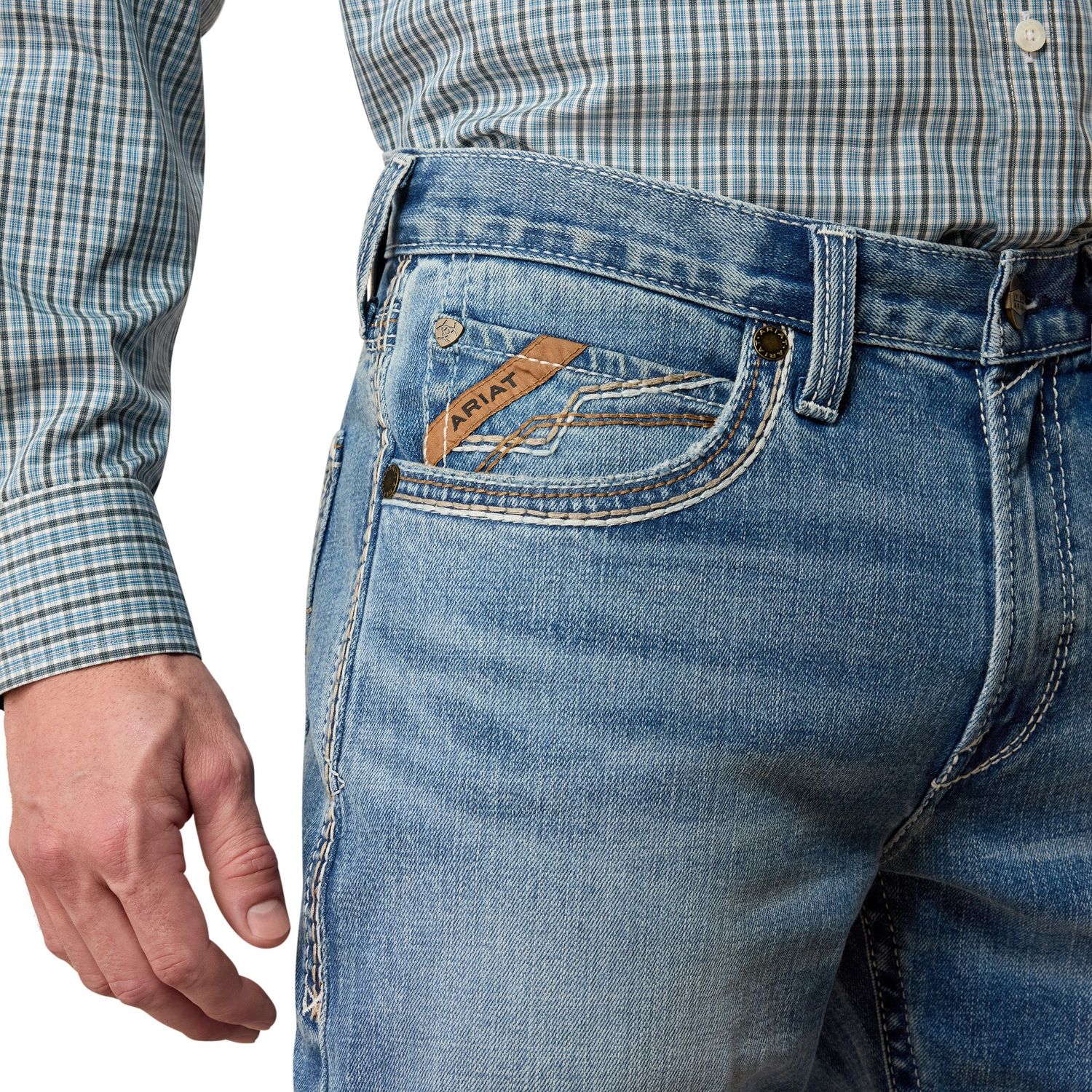 Ariat Men's M2 Traditional Relaxed Marlon Boot Cut Jeans - Ken