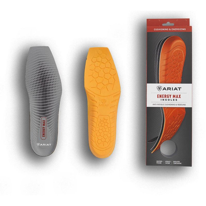 Ariat Men's Energy Max Insoles - Wide Square Toe