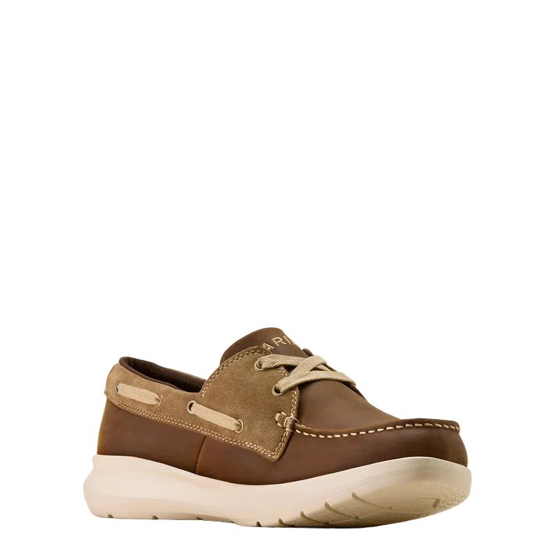 Ariat Men's Hilo Shore Shoe - Distressed Brown