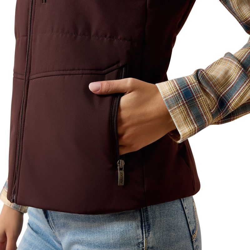 Ariat Women's Titan Insulated Vest - Chocolate Plum