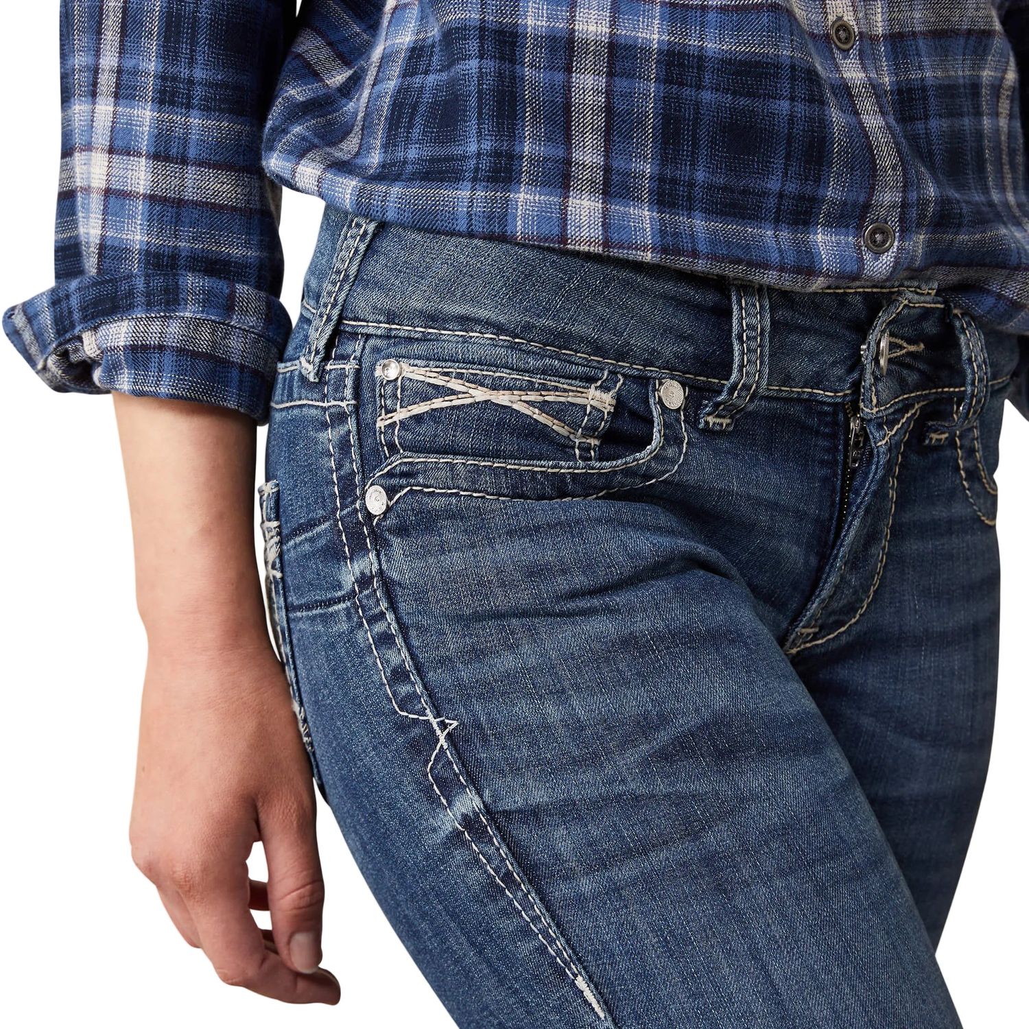 **Ariat Women's REAL Mid Rise Miriam Bootcut Jeans - Irvine