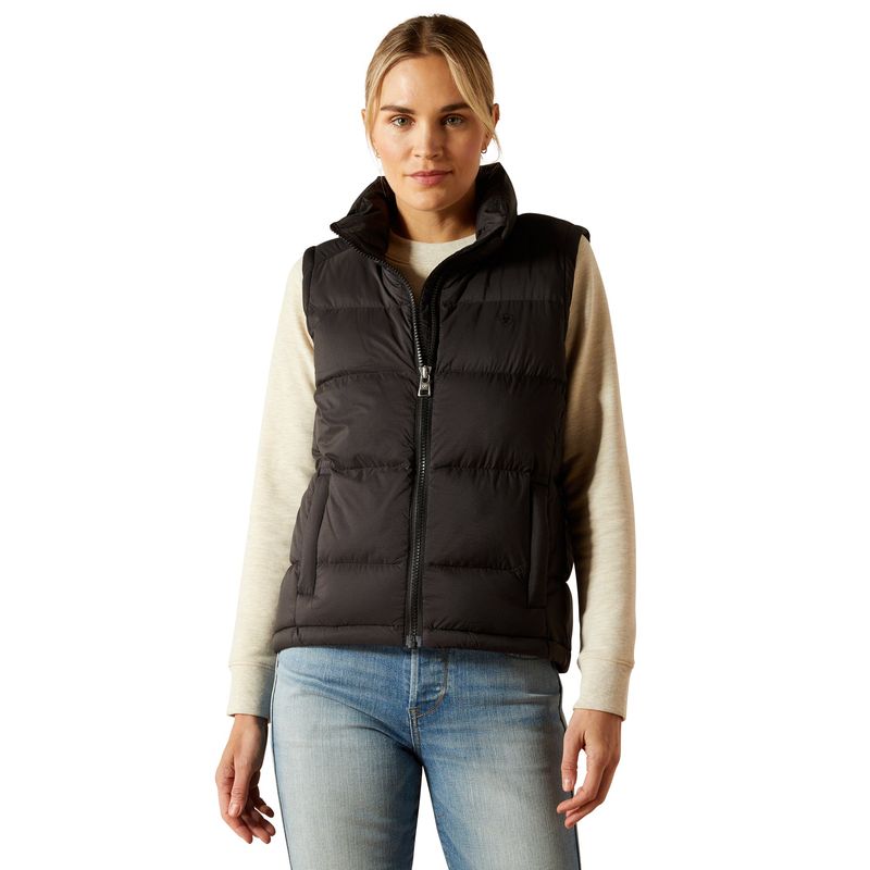 Ariat Women's Ultrapuff Down Vest - Black