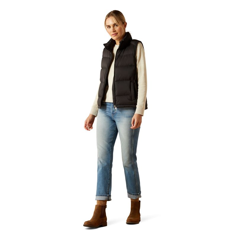 Ariat Women's Ultrapuff Down Vest - Black