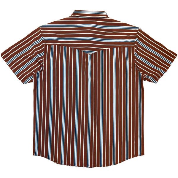 Baredown Brand Men's Long Sleeve Snap Shirt - Multiple Colours