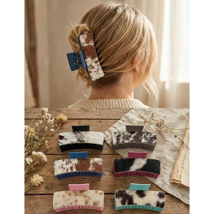 El Paso Cowhide Hair Clip