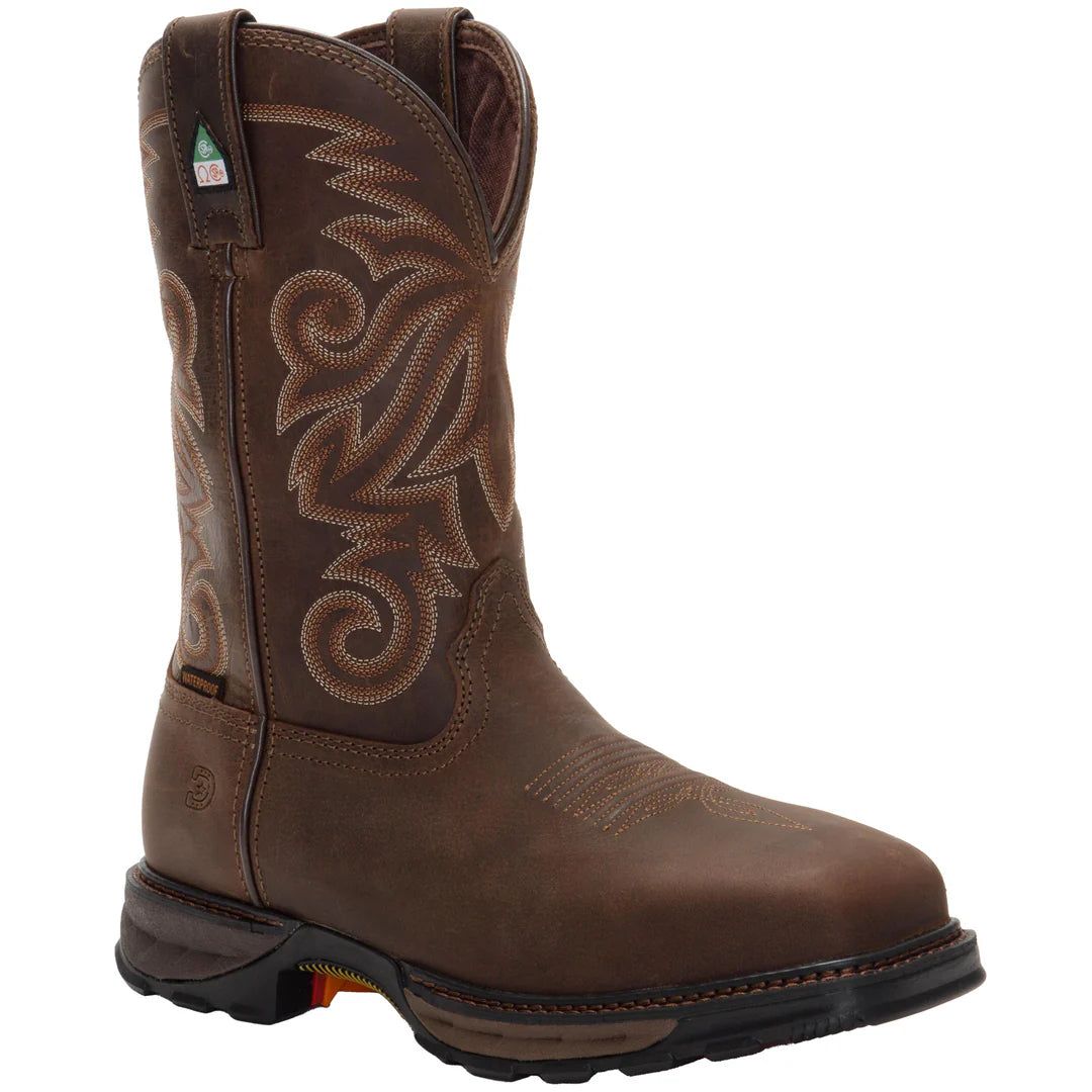 Durango Men's Maverick XP CSA 11" Waterproof Steel Toe Western Boot - Chocolate