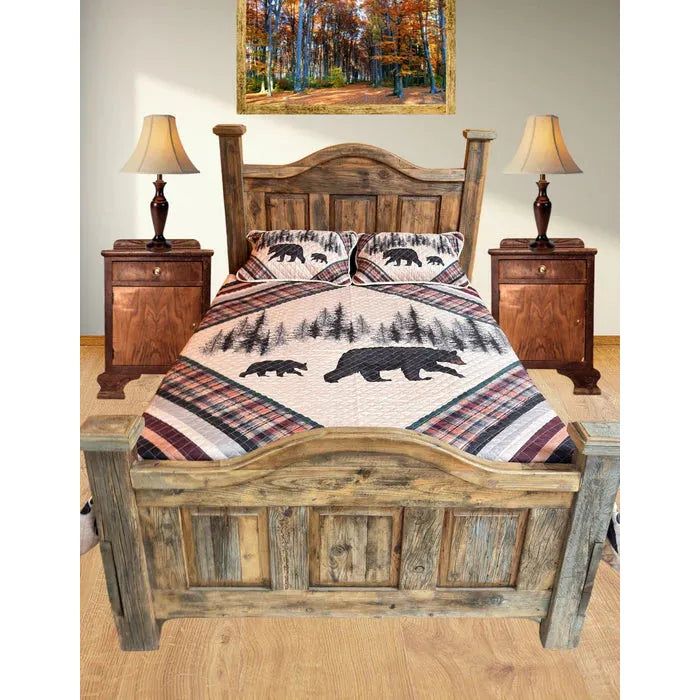 El Paso 3 Piece Premium Quilted Bedspread-Full/Queen - QBEDS5