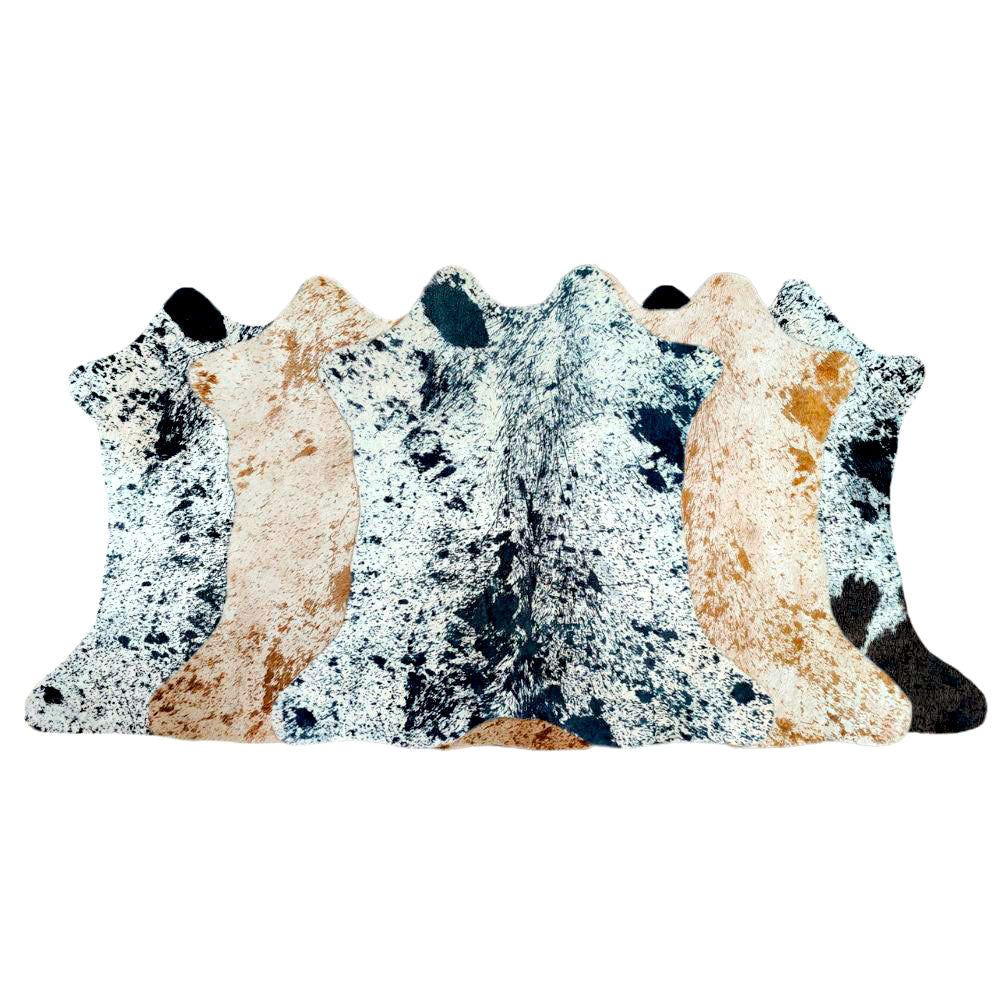 D2W Trading Mini Printed Salt &amp; Pepper Cowhide