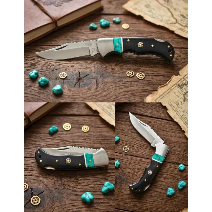 El Paso Horn &amp; Turquoise Knife