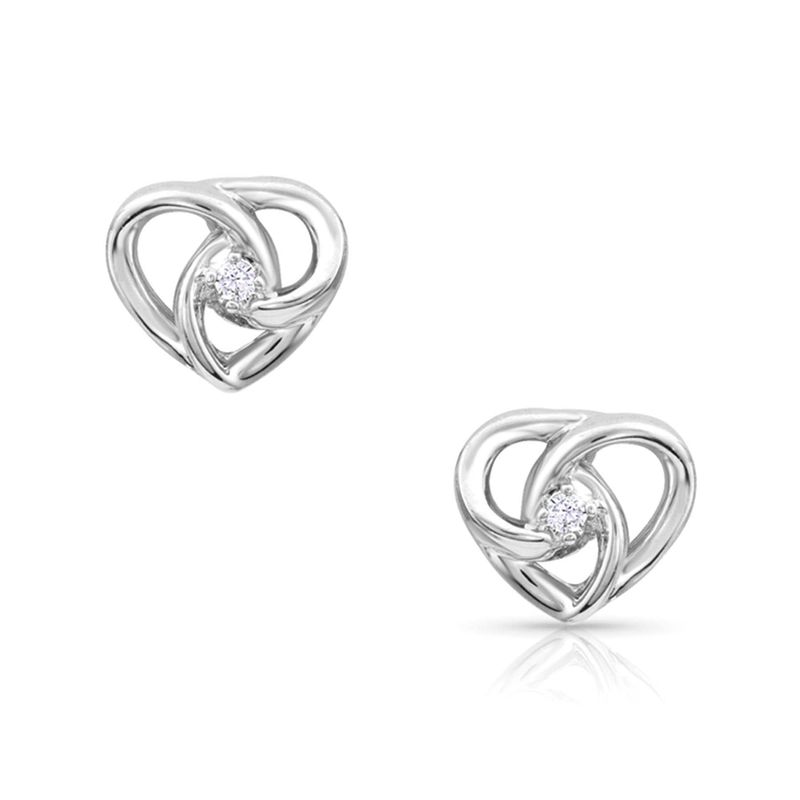 **Montana Silversmith Starlight Infinity Heart Earrings