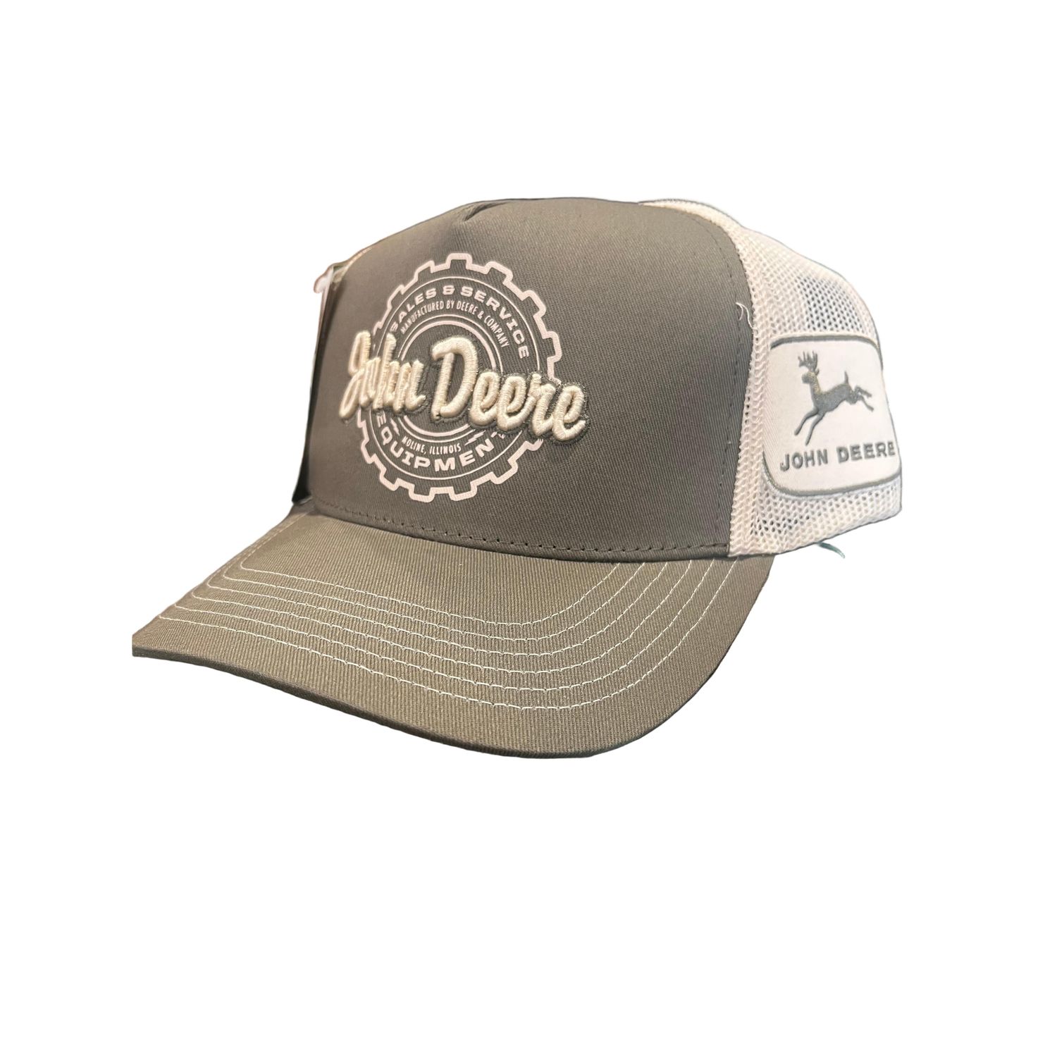 John Deere JD Equipment Logo Cap - Olive