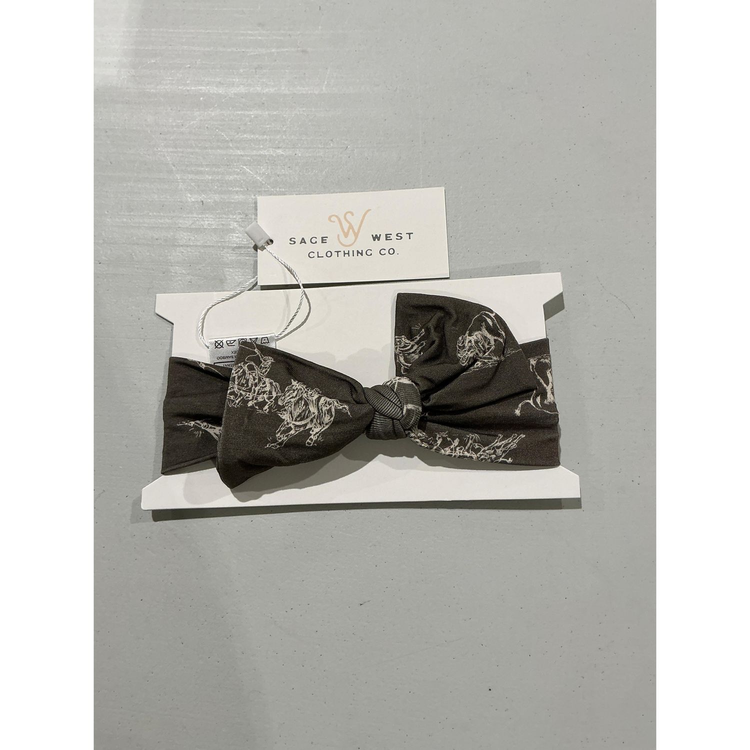 Fast Lane Infant Headband - Sage