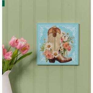 Evergreen Petal &amp; Plow Cowboy Boots Wall Decor-26 X 24