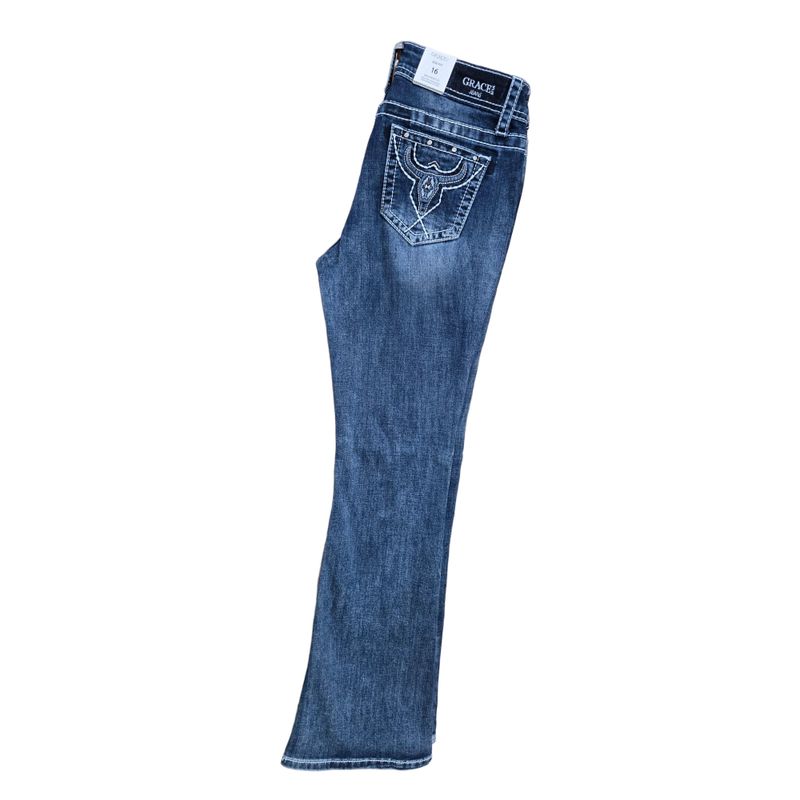 Grace in LA Girls Steer Head Jeans