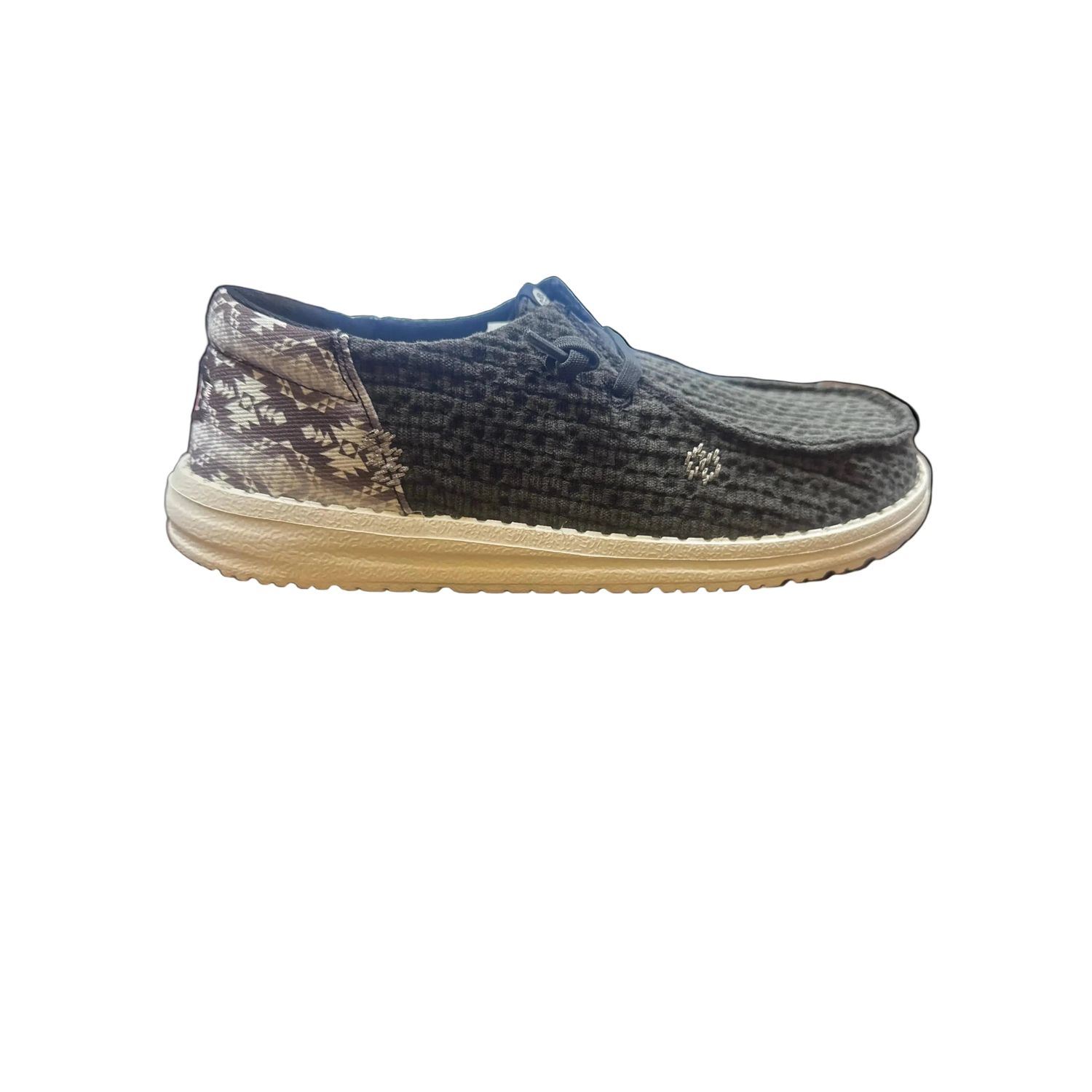 Hey Dude Women's Wendy Funk Waffle Teton Shoes - Black/Multi
