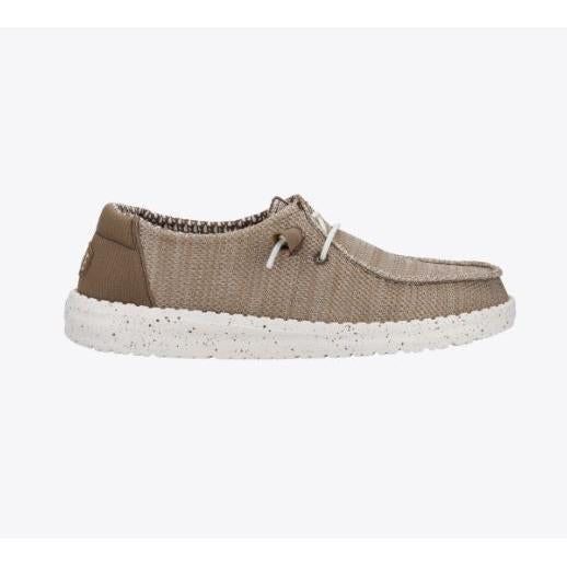Hey Dude Women's Wendy Stretch Sox Shoes - Walnut
