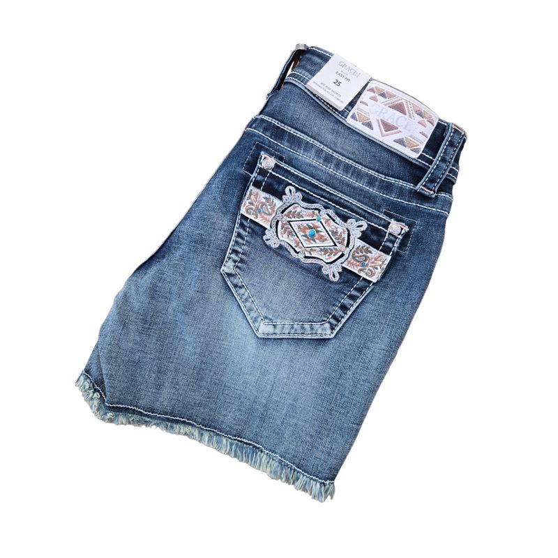 Grace in LA Women's Belt Modify Shorts
