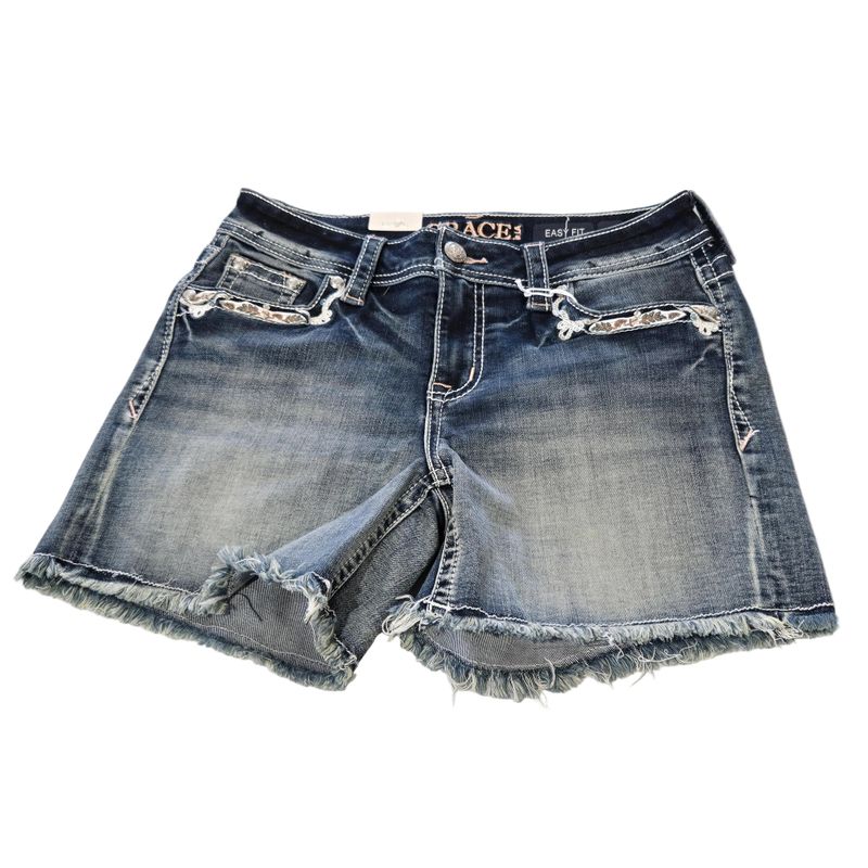 Grace in LA Women's Belt Modify Shorts