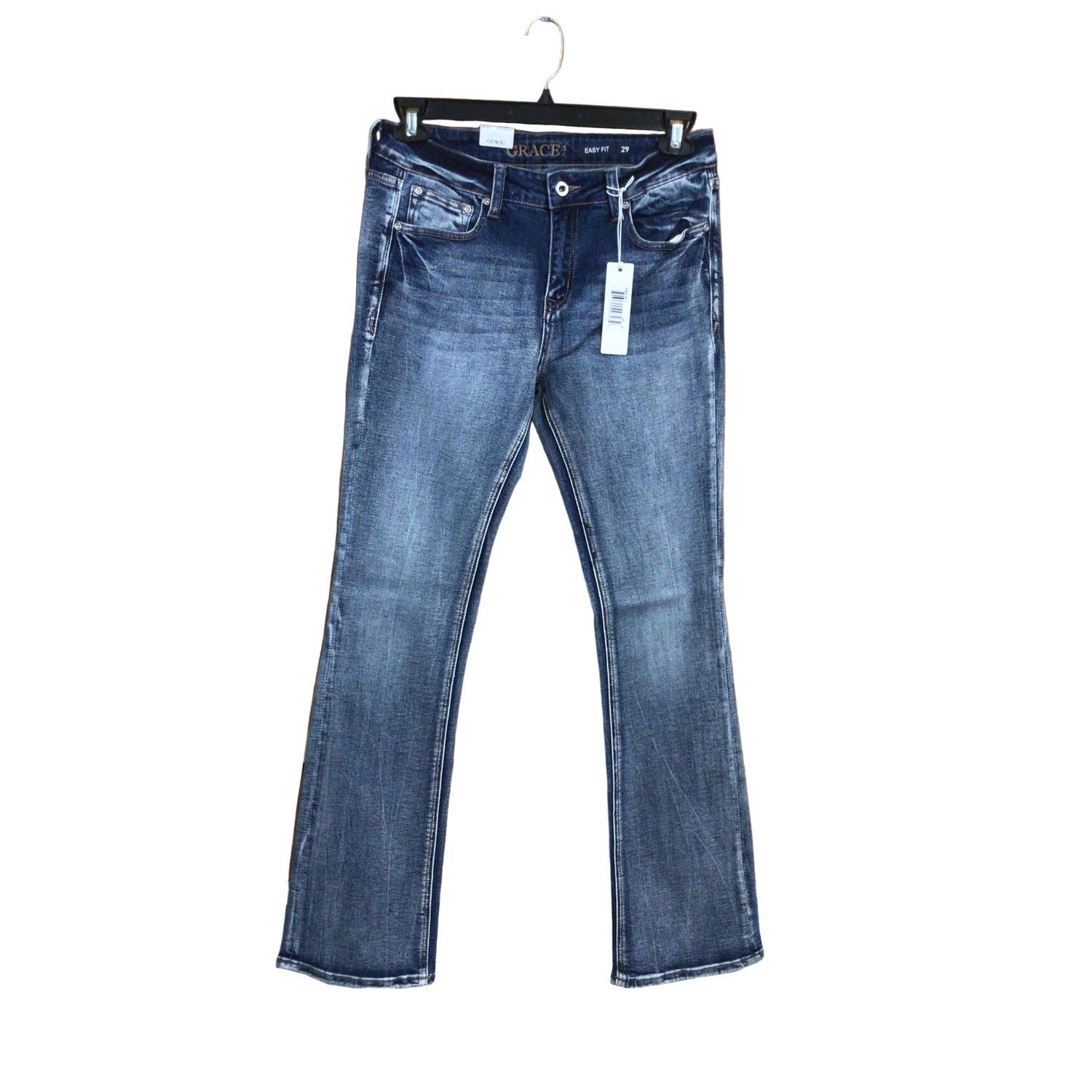 Grace in LA Women's Simple Stitch Jeans - EB61971