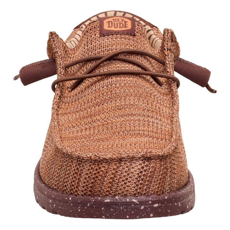 Hey Dude Men's Wally Stretch Sox Shoes - Shaved Chocolate