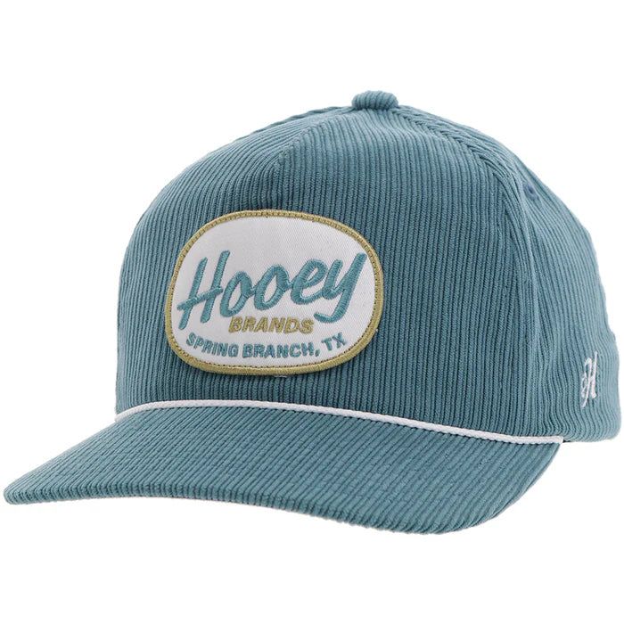 Hooey Local Hybrid Bill Corduroy Trucker Cap - Teal