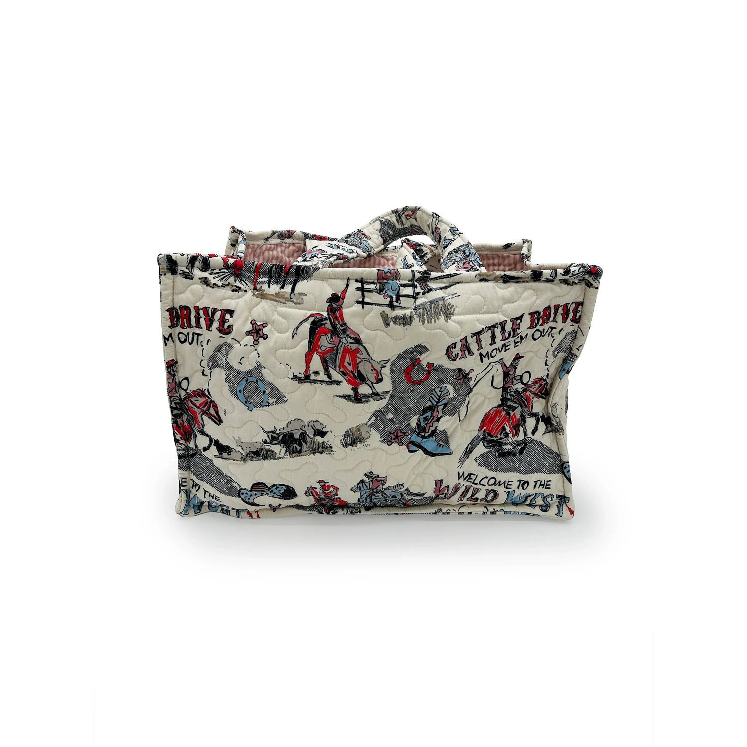 Ida Mae Home Cattle Drive Tote-Multiple Colours